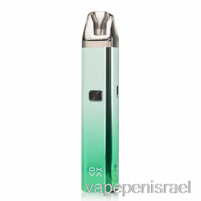 חד פעמי Vape Israel Oxva Xlim C 25w Pod System ירוק מבריק כסף